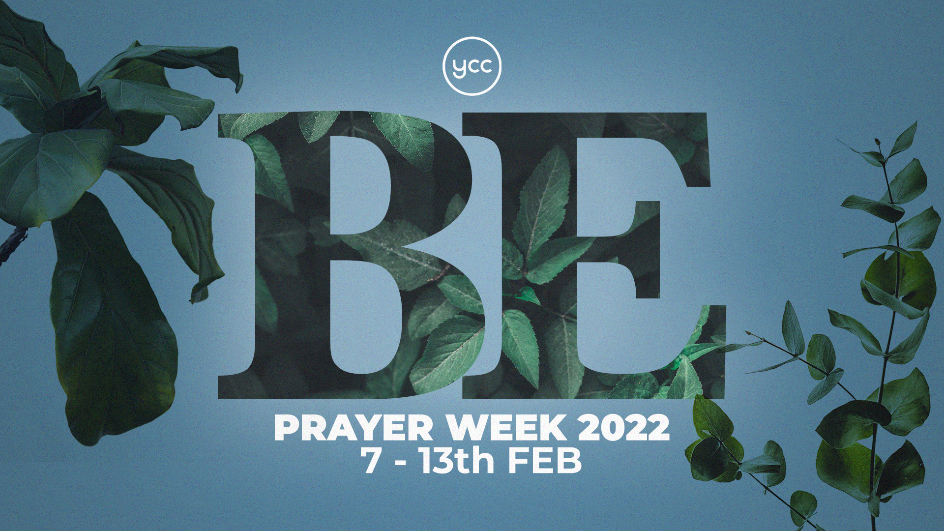 Prayer week – Be copy